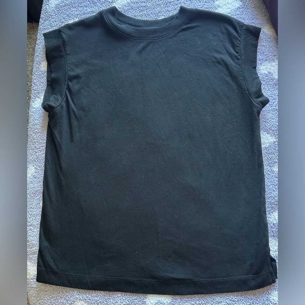 A New Day Women’s Black Knit Top T-Shirt Tee Size Extra Small XS
